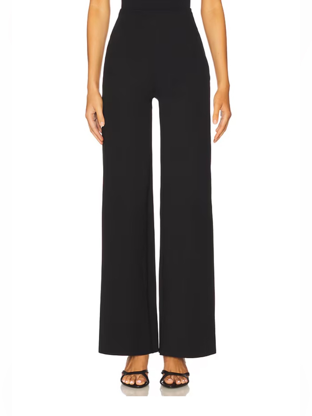BARDOT High-Waist Black Trousers Size S
